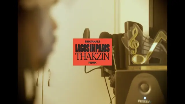 Visualizer du remix de Thakzin, étiquette orange